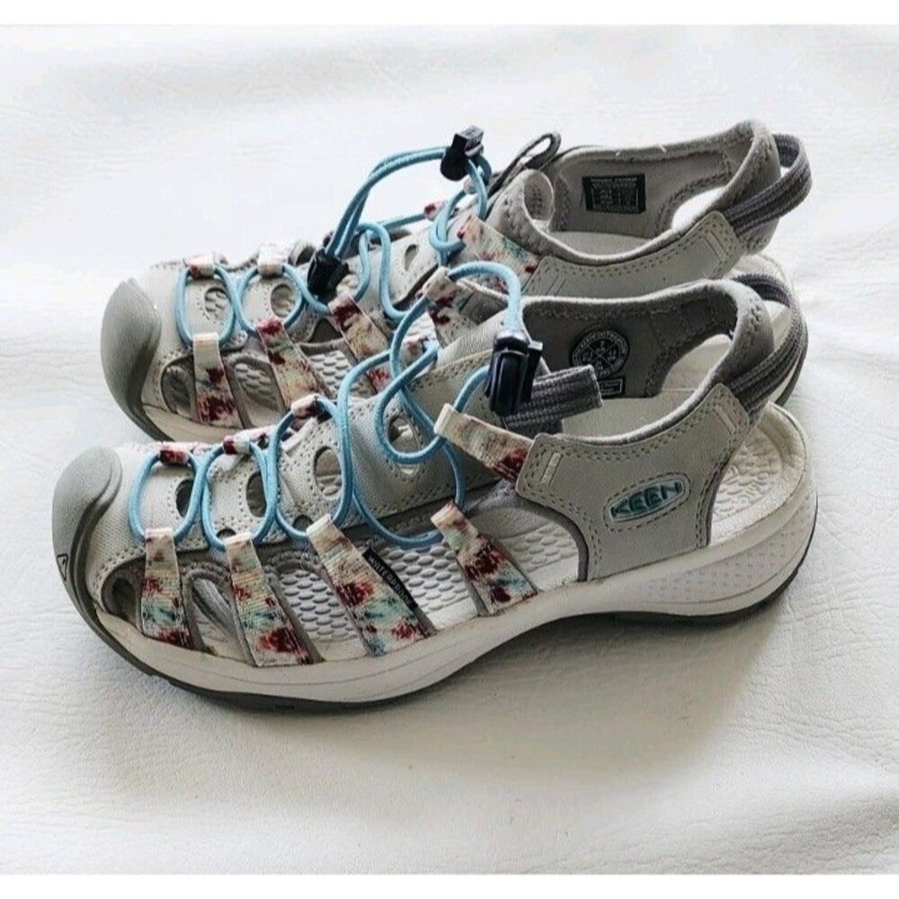 KEEN Women's Astoria West Sandals Vapor/ Porcelain 7
